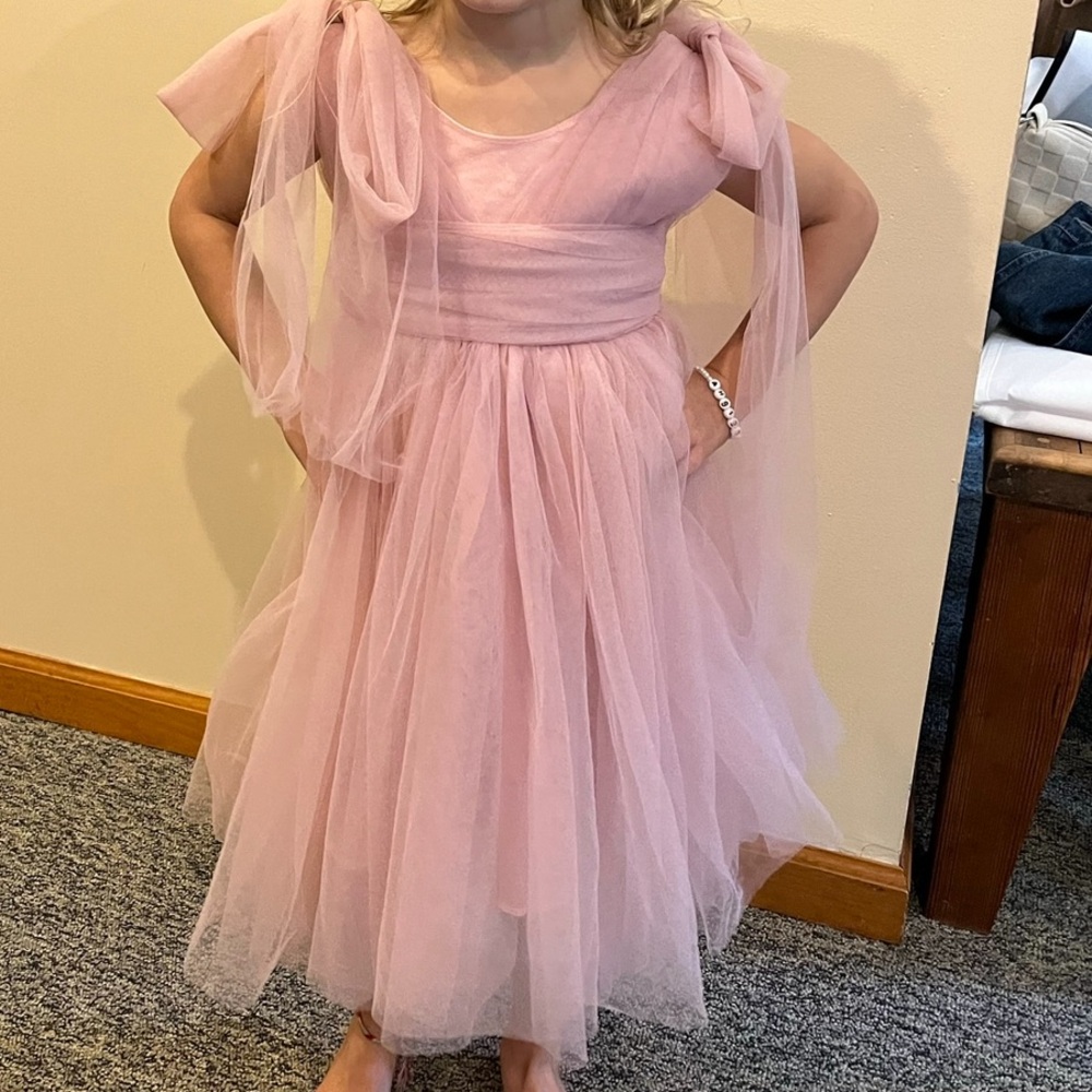 Blush Flowergirl Dress